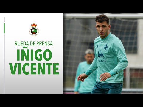 IÑIGO VICENTE: "El Sardinero nos da la vida, tenemos, sin ninguna duda, la mejor afición de Segunda"