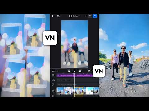 Trending Instagram Reels Video Editing In VN App | Walking Reels Video Editing In VN App