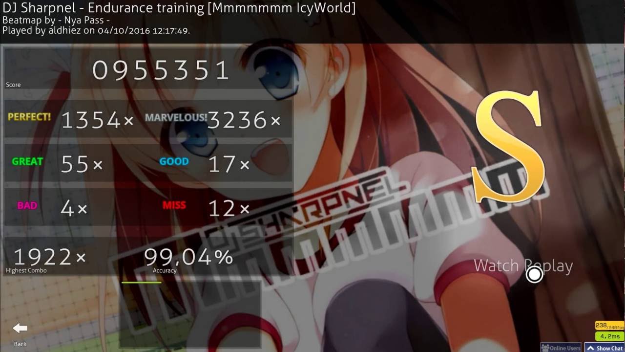 osu!mania | aldhiez DJ - Endurance Training [Mmmmmmm - YouTube