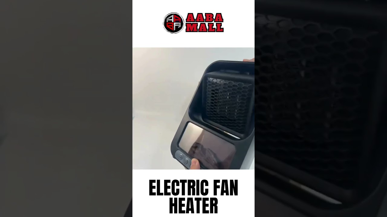 WINTER Just Got a Whole Lot COZIER with This Electric Fan Heater!