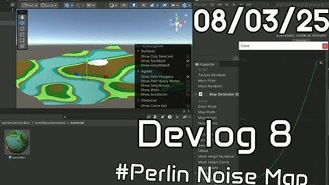 Mage Wanderer Devlog 8 : Perlin Noise Map