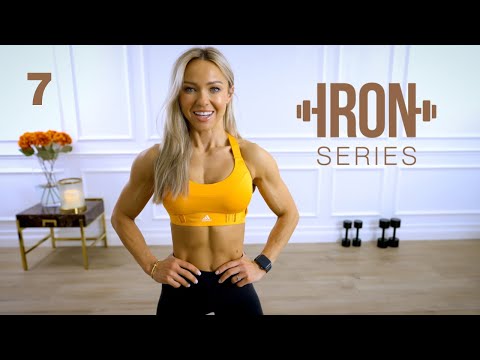 IRON Series 30 Min Arms and Abs Workout – Biceps, Triceps