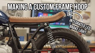 Making a custom frame hoop with integrated LEDs