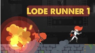 LODE RUNNER 1 Gameplay Level 1 - 20 Walkthrough screenshot 1