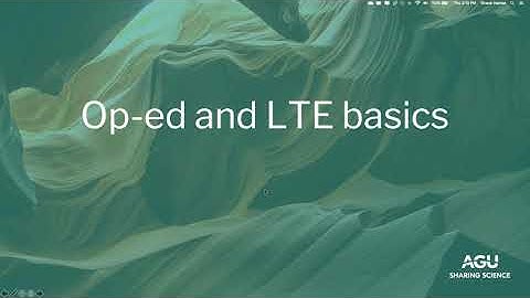 Webinar: Writing an op-ed or letter to the editor