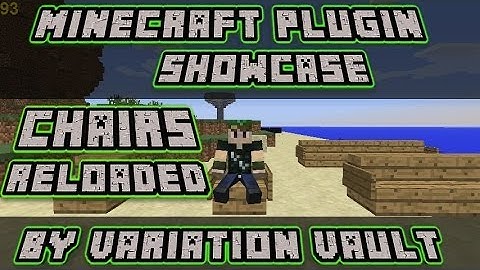 Minecraft Bukkit Plugin - Chairs Reloaded - let players sit