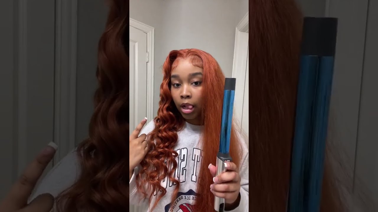 Orange wig 