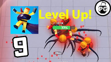 Boss Fight and Level 8 Unlocked 👽 Alien Invasion: RPG Idle Space - Gameplay Walkthrough |Part 9|