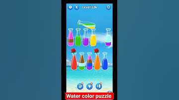 water color puzzle #game #level 226
