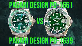 Сравнение Pagani Design Rolex Submariner 