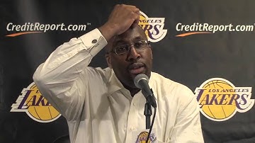 Lakers Coach Mike Brown on Luke Walton