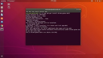 How to setup Gnome for installing gnome extensions in ubuntu
