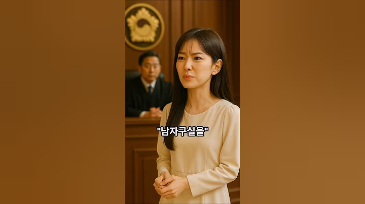 법정에 선 아내 #노후의지혜 #코믹 #법정