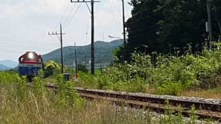경주발 괴동행 근거리 화물열차 #Y3412+DEL 7139호 단행