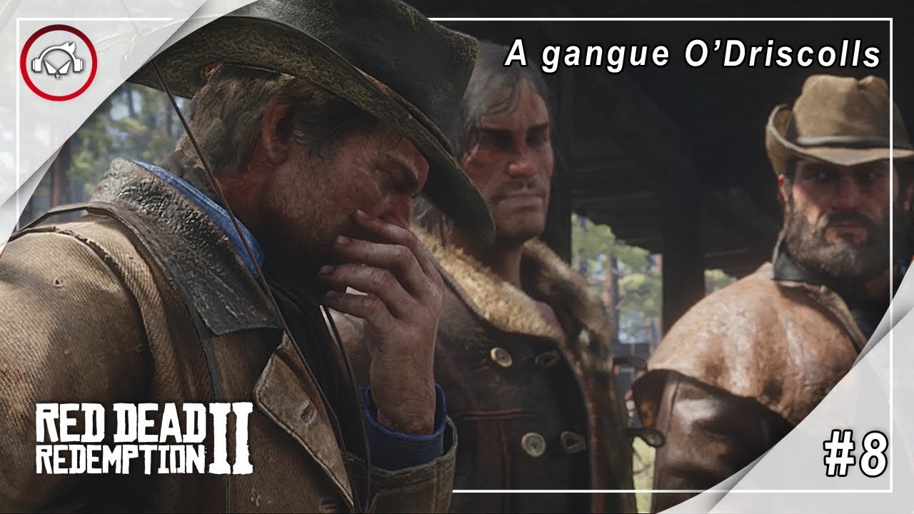 Miniatura do vídeo Red Dead Redemption 2, A gangue O'Driscolls - Gameplay #8 PT-BR