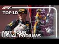 Top 10 unexpected podium moments