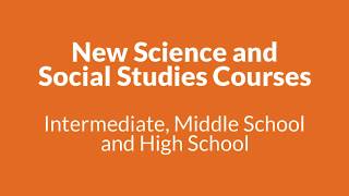 New Science and Social Studies Courses | Unique Learning System