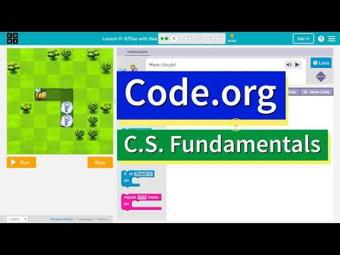 If / Else with Bee CS Express and Course D Lesson 11.3 - Code.org Tutorial with Answers