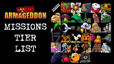 Every Mission in Worms Armageddon RANKED by a speedrunner