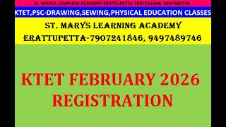 KTET FEBRUARY 2025 REGISTRATION DATE screenshot 3
