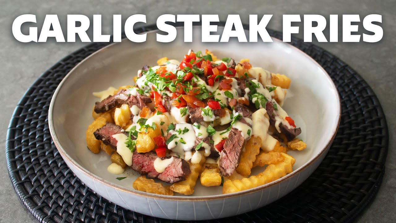 Garlic Steak Fries | Food Wishes