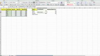 Using Index/Match for Strength Coaches