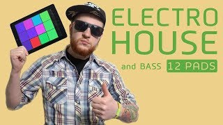 Electro House & Bass - 12 PADS - Electro bass light pack