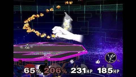 SSBM: Crazy Mod: Metal Bros Vs.  Hands (Brian)