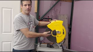 Unboxing: Dewalt 14" Grinding Chop Saw