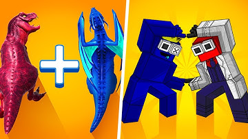 Merge Master: Monster Dinosaur | Merge Craft Heroes Battles Gameplay (Part 1)