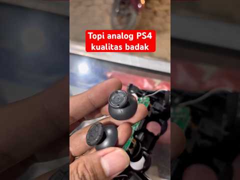 Topi analog stik ps4 kualitas karet badak‼️