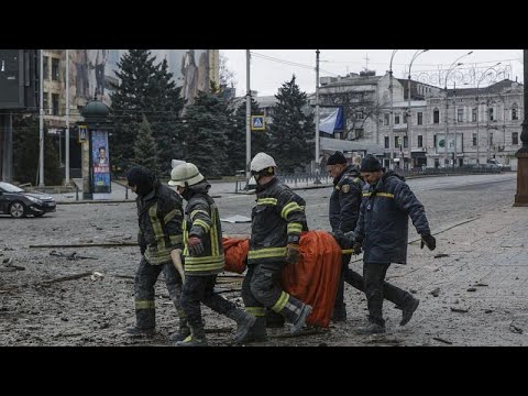 Invasión de Ucrania | Rusia bombardea Kiev y se ensaña con la ciudad de Járkov