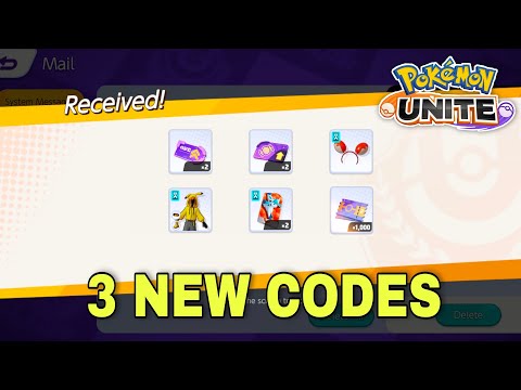 Pokemon unite gift codes 2022 new | Pokemon unite redeem codes new | Pokemon unite codes 2022 new