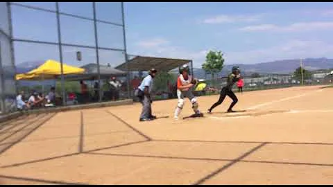 Andrea Saucedo Hitting   2017 High School & Bomber...