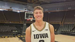 Jaidyn Coon Iowa Basketball Media Day 2026