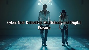 Cyber-Noir: Mr. Nobody Hunts the Ghost in the Machine 🕵️💀 | Digital Erasure Begins