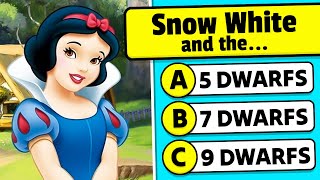 Can You Pass This Disney Princess Quiz?  Disney Trivia Quiz