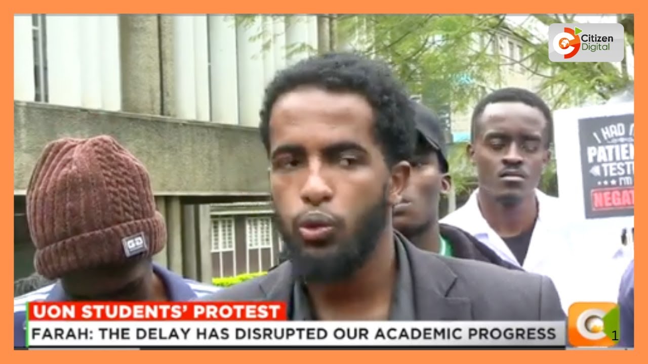 UoN health students protest delayed exam results, demand action