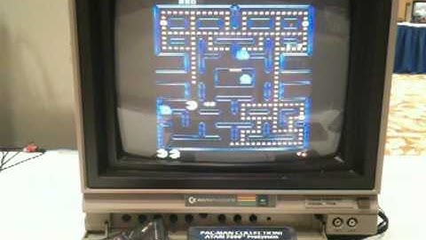 Pac-Man Collection for Atari 7800 / Quick Gameplay