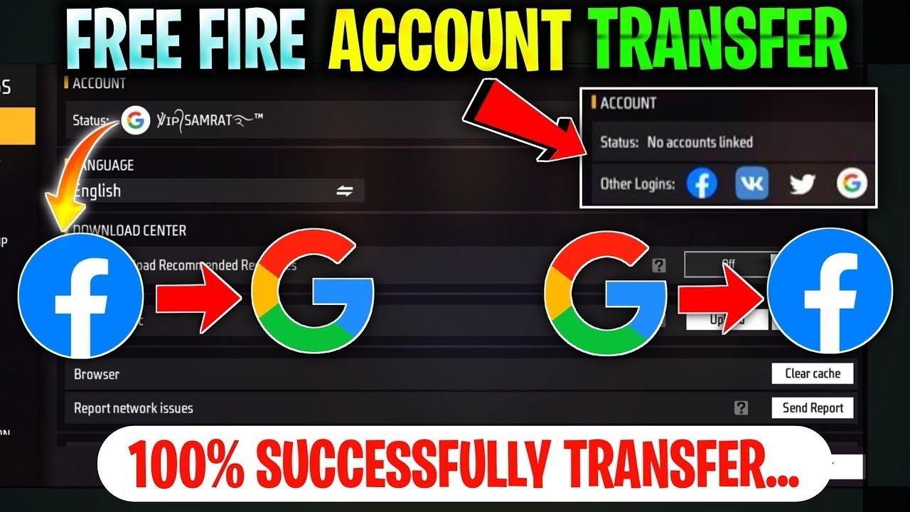 How To Transfer Free Fire Account Facebook To Google Free Fire ID how-to-transfer-free-fire-account-facebook-to-google-free-fire-id