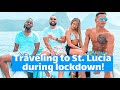 Traveling To St. Lucia During Lockdown! | Stonefield Villas in Soufries | Vlog 14 | Country 36