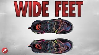 best nike sneakers for wide feet