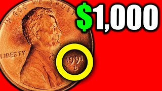 1991 Pennies That are Worth More Than One Cent!
