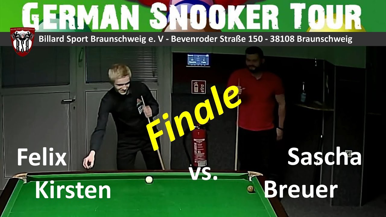 German Snooker Tour 04/2023 - FINALE - Sascha Breuer vs