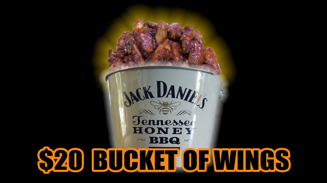 Jack Daniel's $20 Bucket of Chicken Wings - WHAT ARE WE EATING? - The Wolfe Pit