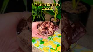 Banana chocolate dessert dessert banana chocolate