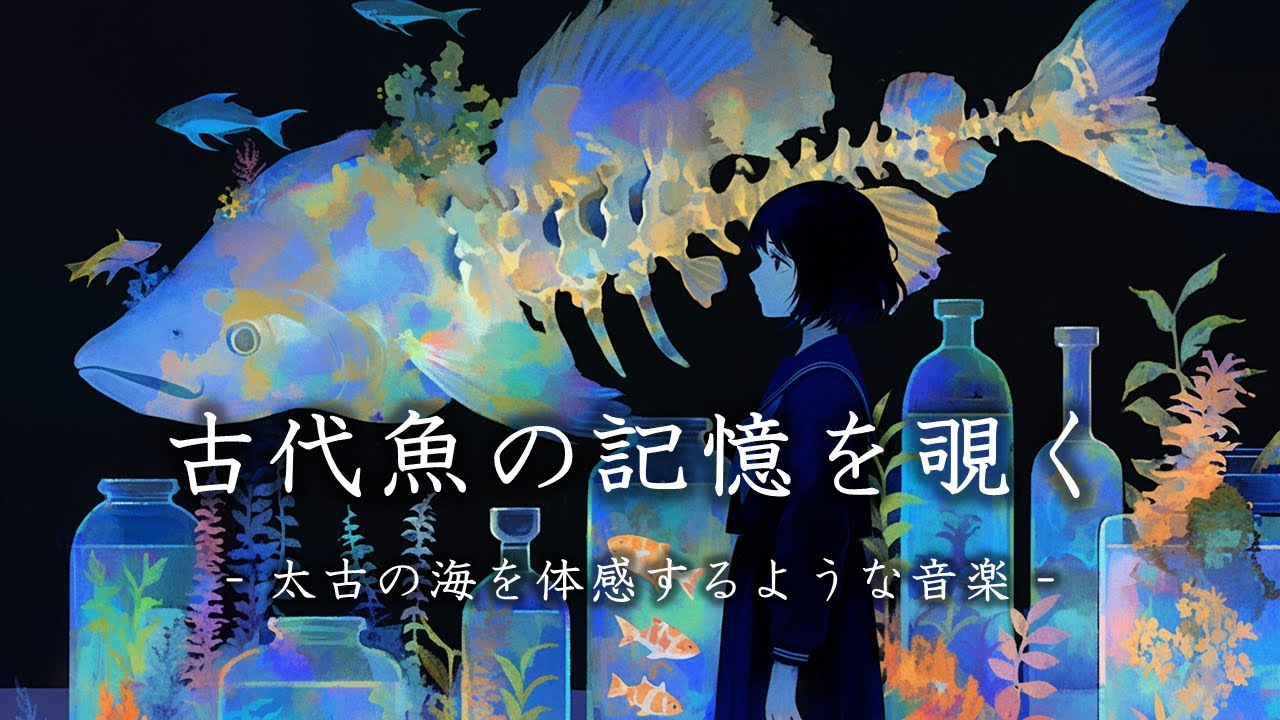 【 作業用BGM 】太古の海を体感するような音楽 / 古代魚の記憶を覗く【 不安・不穏 】
