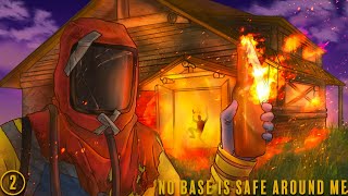 I Molly Raid Every Base Around Outpost! - Rust