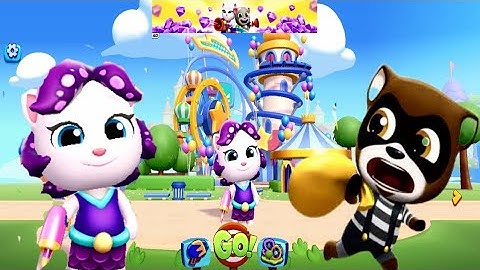 Talking Tom Blast Park New Gameplay Part 4 Walkthrough