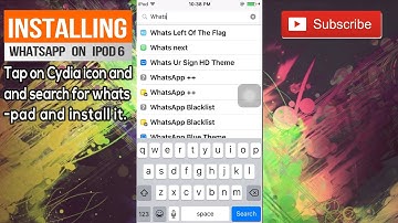 How to install Whatsapp application on iPod 4/5/6
